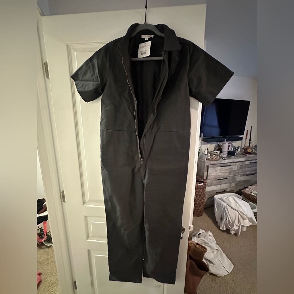 All:row utility jumpsuit, Sz Medium